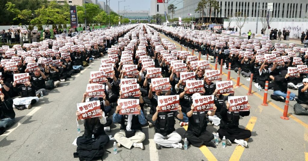 47,000 trabajadores de Samsung se alistan para una huelga en Corea del Sur